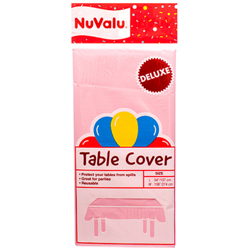 NUVALU TABLE COVER PINK 54 X 108