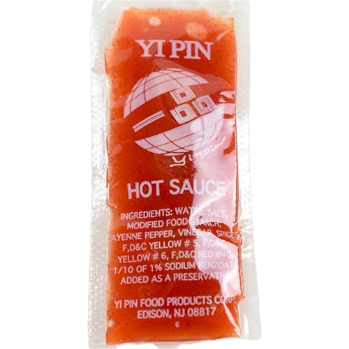 P/C YI PIN HOT SAUCE PACKETS 500CT (ITEM NUMBER:70339)