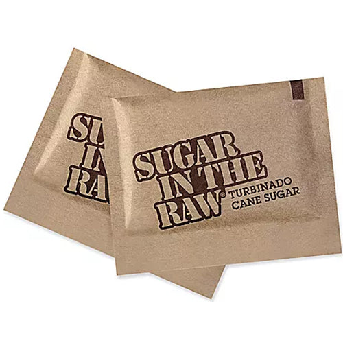 P/C SUGAR IN THE RAW PACKETS 1200CT (ITEM NUMBER:70349)