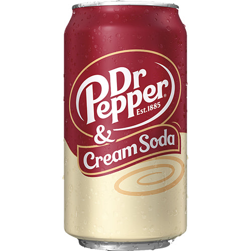 DR PEPPER CREAM SODA 12oz CAN (ITEM NUMBER: 85016)