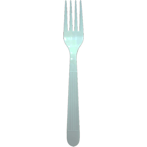 PLASTIC FORK HVY WEIGHT WHT 1000CT (ITEM NUMBER: 90078)
