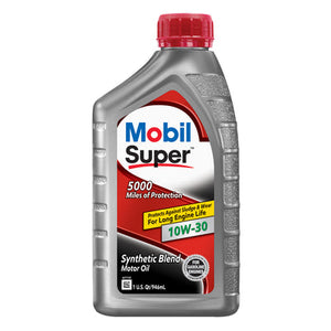 MOBIL SUPER MOTOR OIL 1Q 10W-30 (ITEM NUMBER: 14145)
