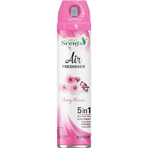 GREAT SCENTS AIR FSNR 9oz CHERRY BLOSSOM (ITEM NUMBER:12745)