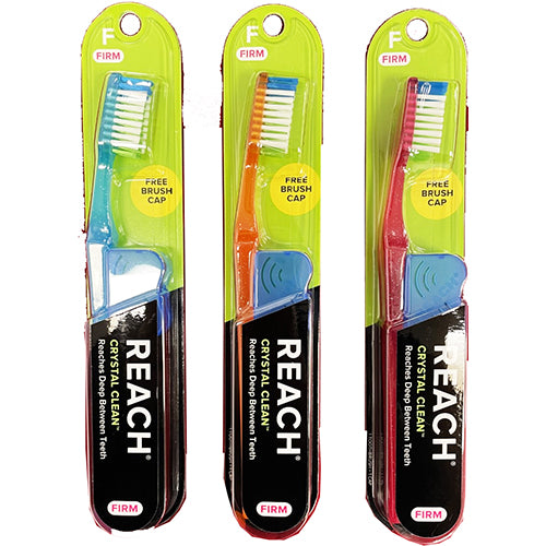 REACH CRYSTAL CLEAN TOOTHBRUSH-FIRM (ITEM NUMBER:13352)
