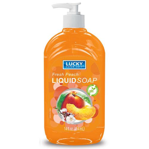 LUCKY CLEAR HAND SOAP-PEACH #3203 (ITEM NUMBER: 13579)