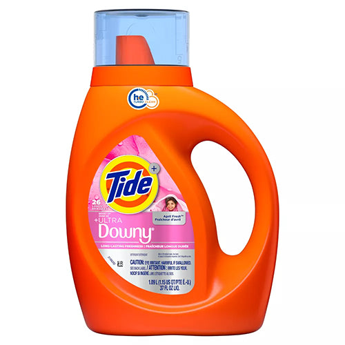 TIDE LIQ.DETERGENT 37oz DOWNY APRIL FRSH (ITEM NUMBER: 10012)