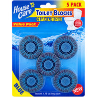 BLUE TOILET BOWL CLEANER 5PK