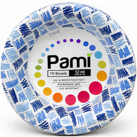 PAPER BOWL COATED 12oz 10CT #PAMI