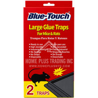BLUE TOUCH #32202/12 2PK LARGE MICE&RAT GLUE TRAPS