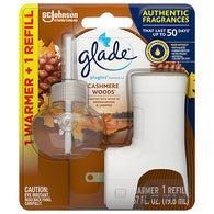 GLADE PLUGINS STARTER KIT CASHMERE WOODS (ITEM NUMBER: 10365)