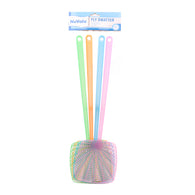NUVALU FLY SWATTER 4PC W/PLASTIC HANDLE (ITEM NUMBER: 10374)