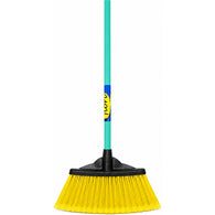 KIKA #00208 PLASTIC BROOM-SHORT ABANICO