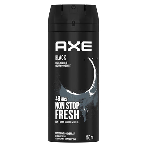 AXE BODY SPRAY 150ml BLACK (ITEM NUMBER: 10525)