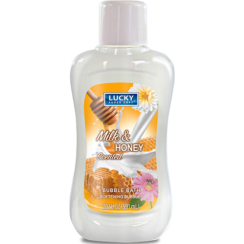 LUCKY BUBBLE BATH 20oz MILK HONEY (ITEM NUMBER: 10616)