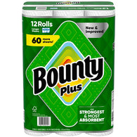 BOUNTY PLUS PAPERTOWEL 91 SHT (ITEM NUMBER: 10628)