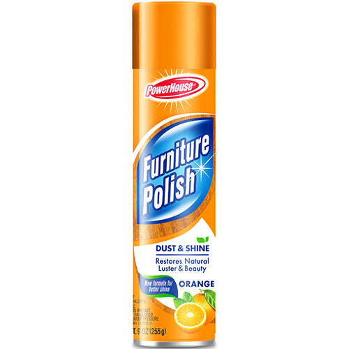 PH SPRAY 9oz FURNITURE POLISH ORANGE (ITEM NUMBER:10707)