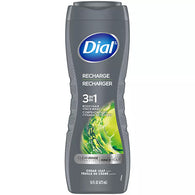 DIAL BODY WASH 16oz MEN RECHARGE (ITEM NUMBER: 10783)