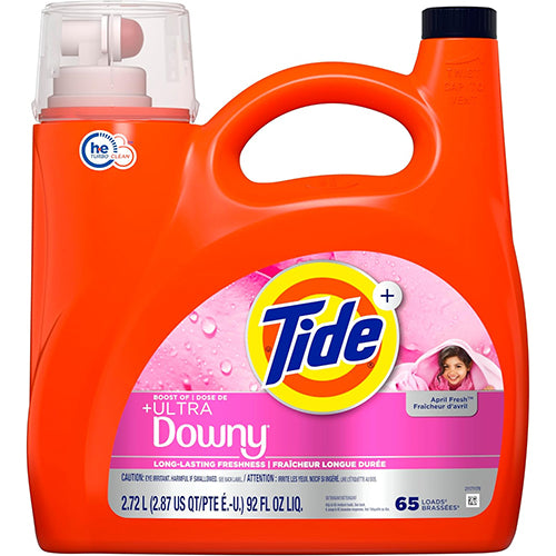 TIDE LIQ DETERGENT 92oz W/DOWNY APRIL FRESH (ITEM NUMBER: 10888)