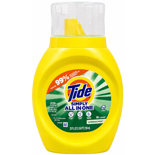 TIDE LIQ DETERGENT 25oz SIMPLY CLEAN
