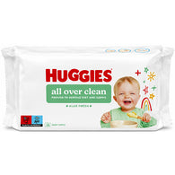 HUGGIES BABY WET WIPES 56CT ALL OVER CLEAN