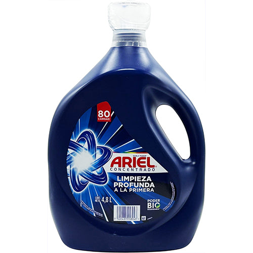ARIEL LIQ DETERGENT 4.8L (162.31oz) COLOR (ITEM NUMBER:10927)