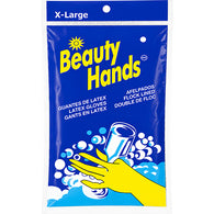 YELLOW FLOCK GLOVES-EXTRA LARGE (ITEM NUMBER: 11021)