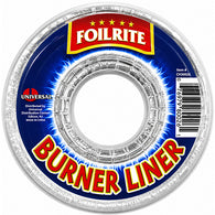 FOIL RITE ALUMINUM ROUND GAS BURNER 8PK