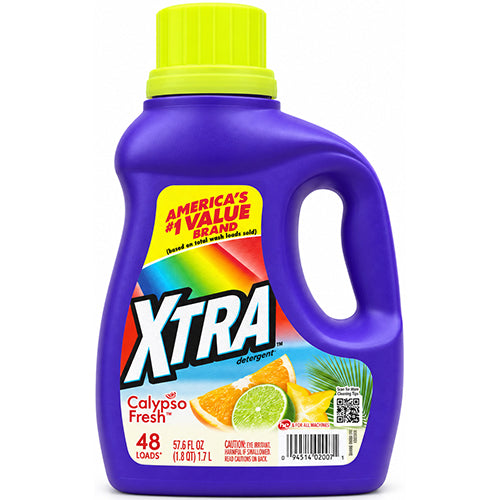 XTRA LIQ DETERGENT 57.6oz CALYPSO FRESH