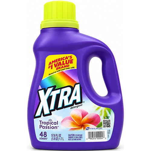 XTRA LIQ DETERGENT 57.6oz TROPICAL PASSION