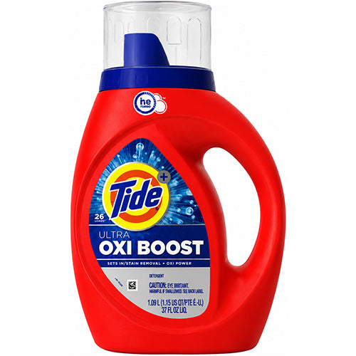 TIDE LIQ DETERGENT 37oz ULTRA OXI