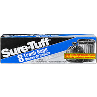 SURE TUFF TRASH 26 GAL 8CT BLACK