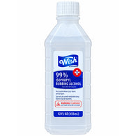 RUBBING ALCOHOL 99% CLEAR 12oz