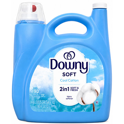 DOWNY FAB SOFTENER 140oz COOL COTTON