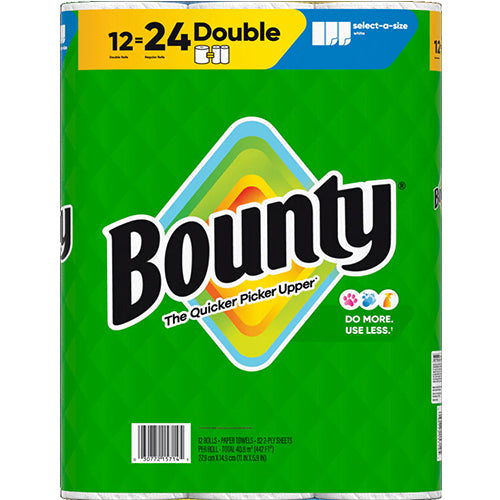 BOUNTY PAPERTOWEL 82S SELECT (ITEM NUMBER:11435)
