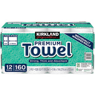 KIRKLAND PAPER TOWEL CREATE-A-SIZE 160'S