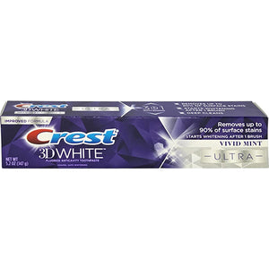 CREST TOOTHPASTE 5.2oz 3D WHITE ULTRA (ITEM NUMBER:11444)