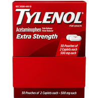DP/TYLENOL EXTRA STRENGTH/RED