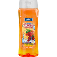 LUCKY BODY WASH-12oz/POMEGRANATE N PEACH #8314 (ITEM NUMBER: 11560)