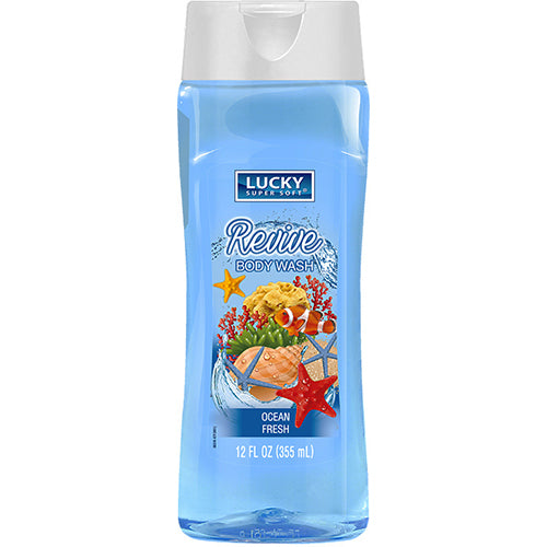 LUCKY BODY WASH-12oz/OCEAN FRESH #8316 (ITEM NUMBER: 11562)