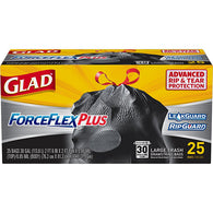 GLAD TRASH 30G-25CT FORCEFLEX BLACK (ITEM NUMBER: 11649)