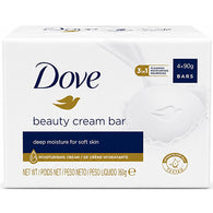 DOVE BAR SOAP 90g WHITE 4PK