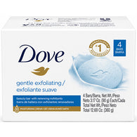 DOVE BAR SOAP 90g EXFOLIATING 4PK