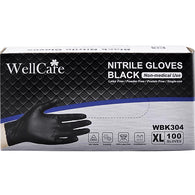 100CT BLACK NITRILE GLOVE EXTRA LARGE (ITEM NUMBER: 11820)