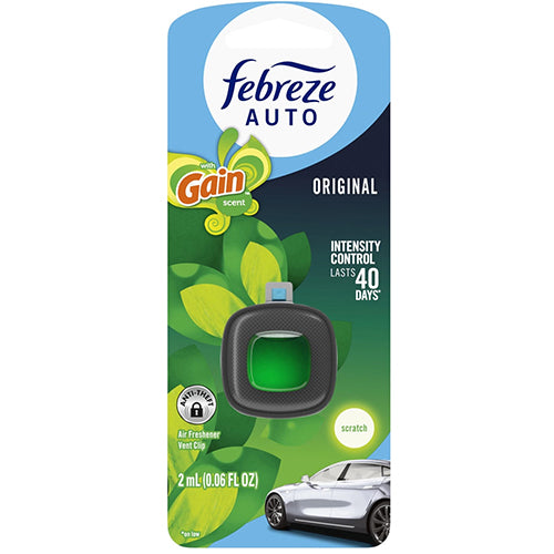FEBREZE CAR VENT 0.06oz GAIN ORIGINAL (ITEM NUMBER: 11896)