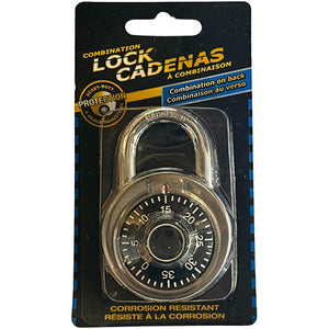 PAD LOCK COMBINATION  50MM (ITEM NUMBER:11907)