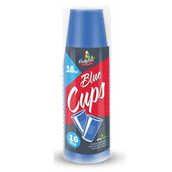 PLASTIC CUP 16oz BLUE 16CT