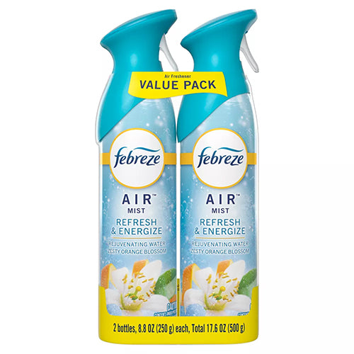 FEBREZE AIR EFFECTS 8.8oz 2PK REFRESH & ENERGIZE (ITEM NUMBER: 12055)