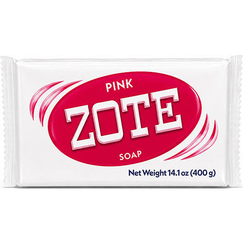 ZOTE 400G LAUNDRY BAR SOAP-PINK