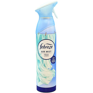 FEBREZE AIR MIST 185ml (6.25oz) FRESH LINEN (ITEM NUMBER: 12091)