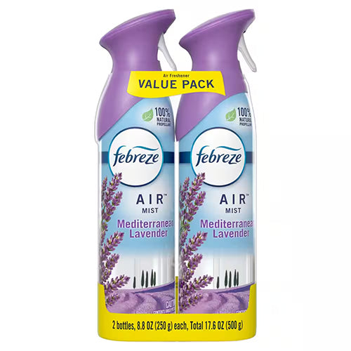 FEBREZE AIR EFFECTS 8.8OZ 2PK MEDITERRANEAN LAVENDER (ITEM NUMBER: 12103)